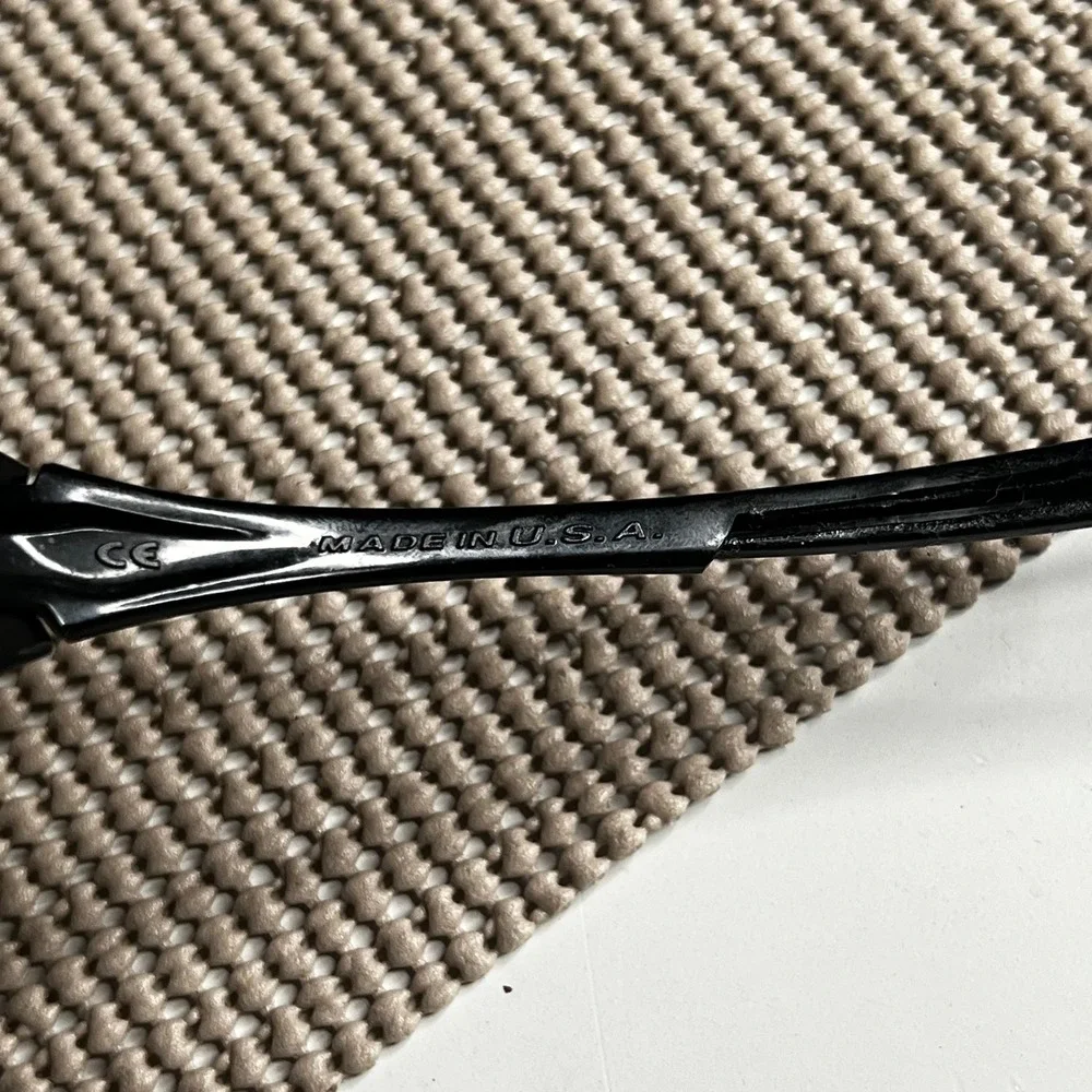 Oakley Antix Sunglasses Polished Black Grey Lens OO9157-01 Made in USA Mens